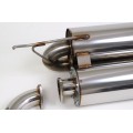 Piper exhaust Noble M12 GTO inc M400 turbo-back repackable system with sports-cats, Piper Exhaust, TNOB1SSPORTS